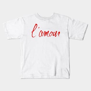 L'amour Kids T-Shirt